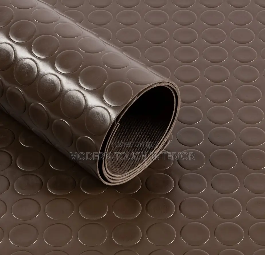 Slip-Resistant Coin Rubber Flooring