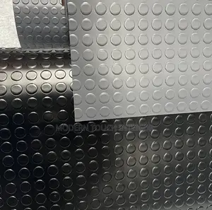 Coin Rubber Carpets With Durable, Non-Skid Surface