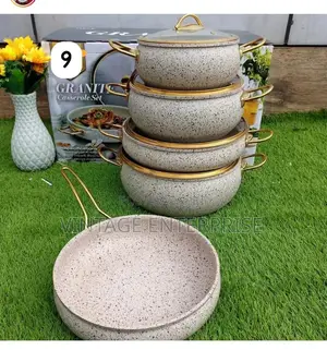 9-PCS Granite Coating Cookware Set