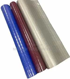 Slip-Resistant Rubber Coin Mats