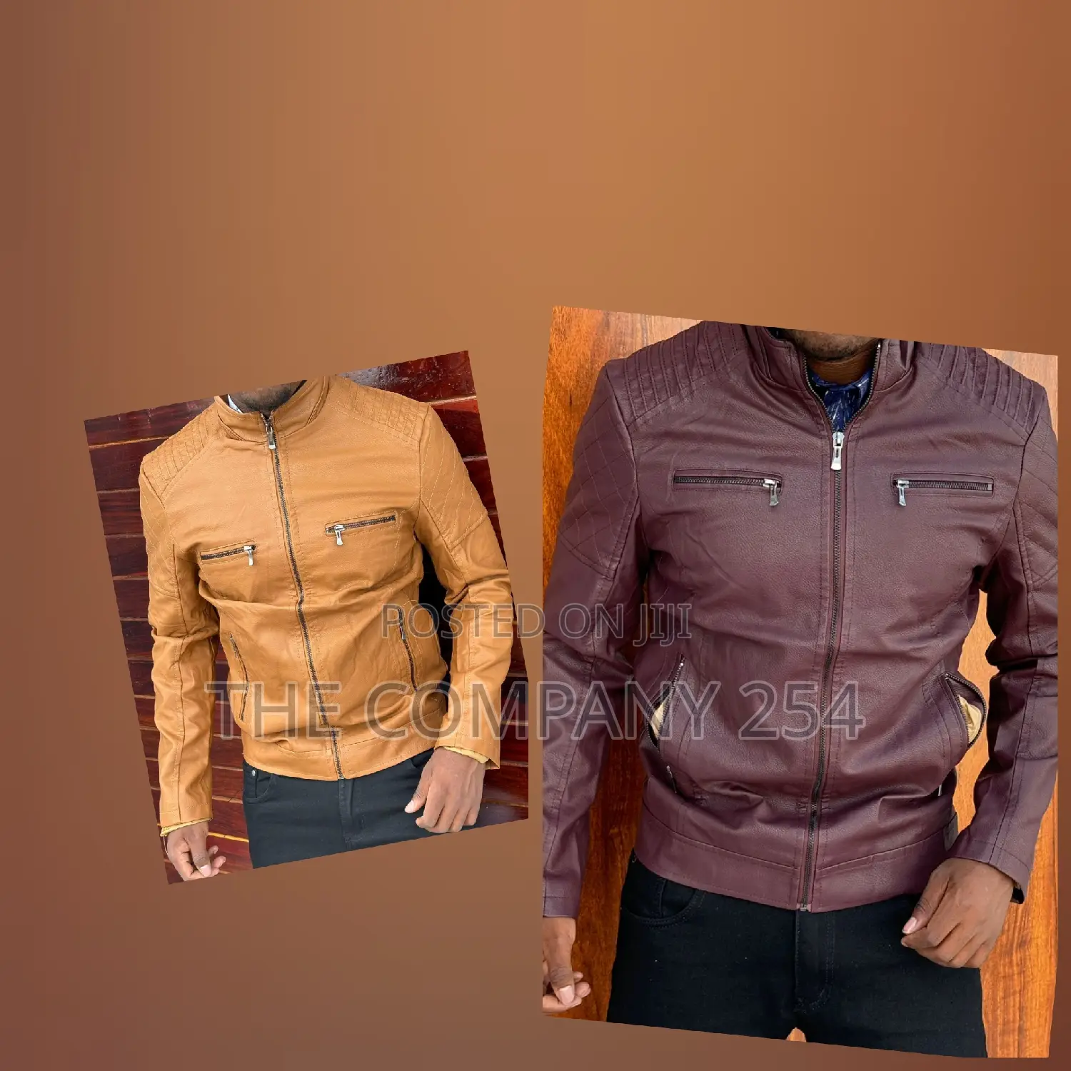 Classic Good Quality Genuine Mens Leather Jacket