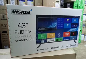 Vision Plus 43 Inch Smart Android FHD Tv New Sealed