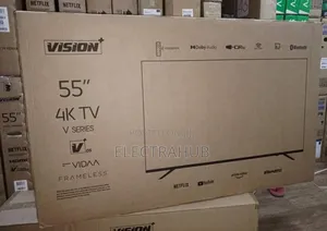 Vision Plus 55 Inch Smart Vidaa Frameless Tv New Sealed