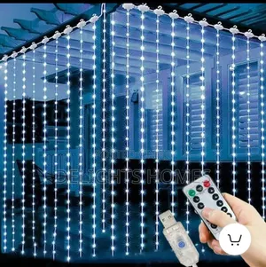 LED Curtain Fairy Christmas Lights*_tre