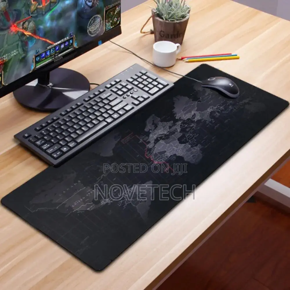 Large Gaming Mouse Pad Keyboard Mat Desk Mousepad.