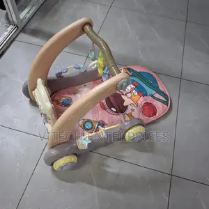 Push Walker With Piano Mat Play Mat