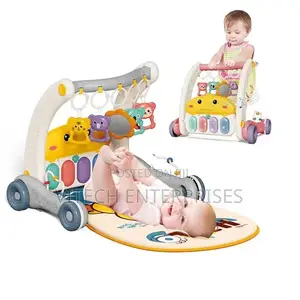 Push Walker With Piano Mat