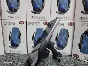 Smart Sensor Phone Holder With Wireless Charger