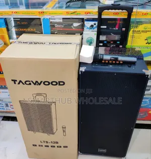 *Tagwood 12" 12b Rechargeable Portable Speaker*