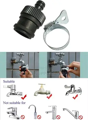 Tap Connector for Hose Pipe Connectors Universal Garden Tap Adapter