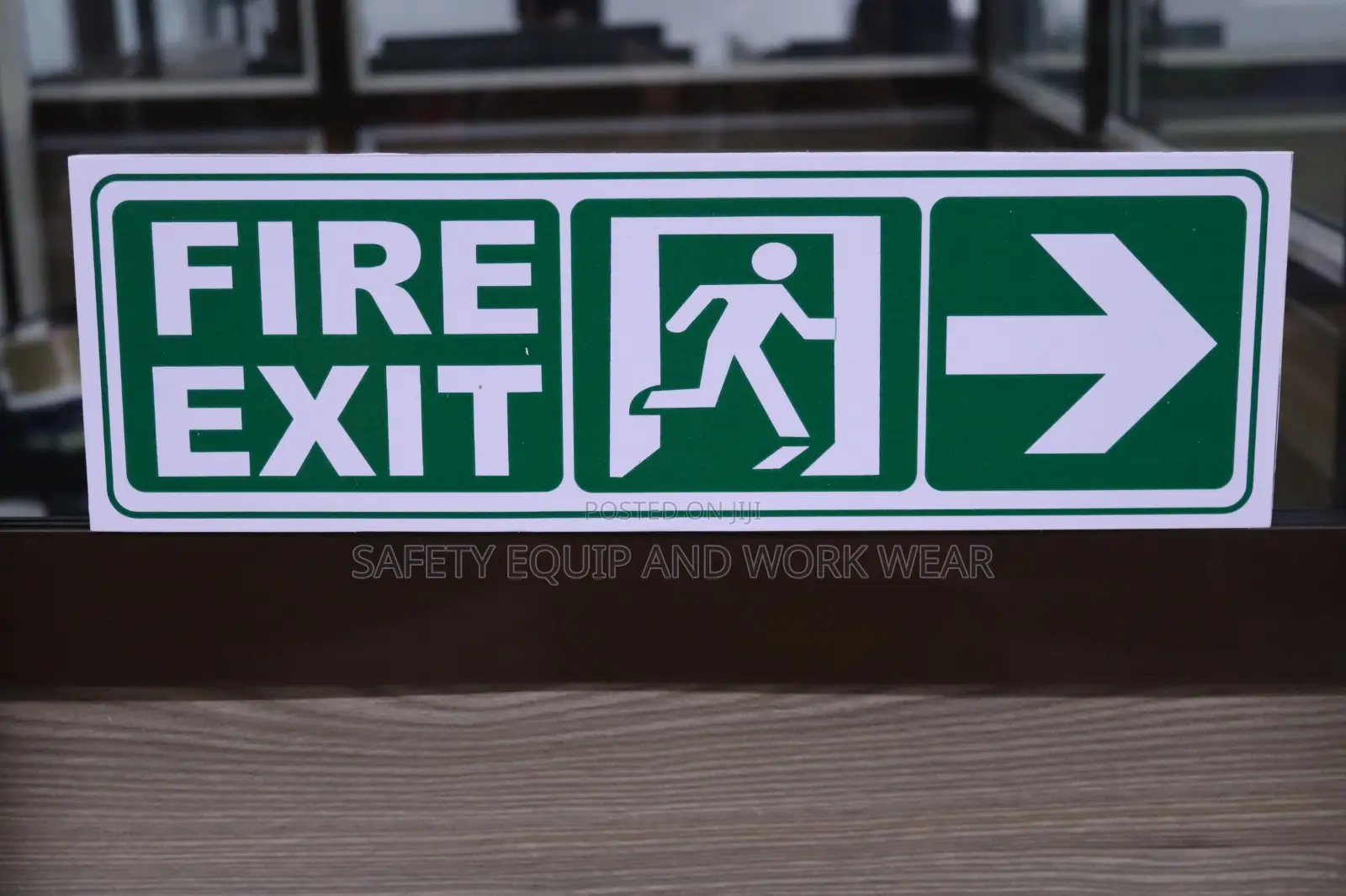Fire Exit Right Signage