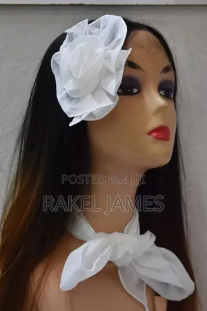 Ladies White Scarves