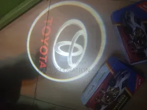 Door Open Floor Toyota Logo Projector Lights