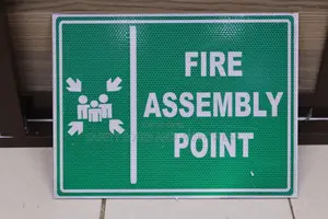 Fire Assembly Point Reflective Signage