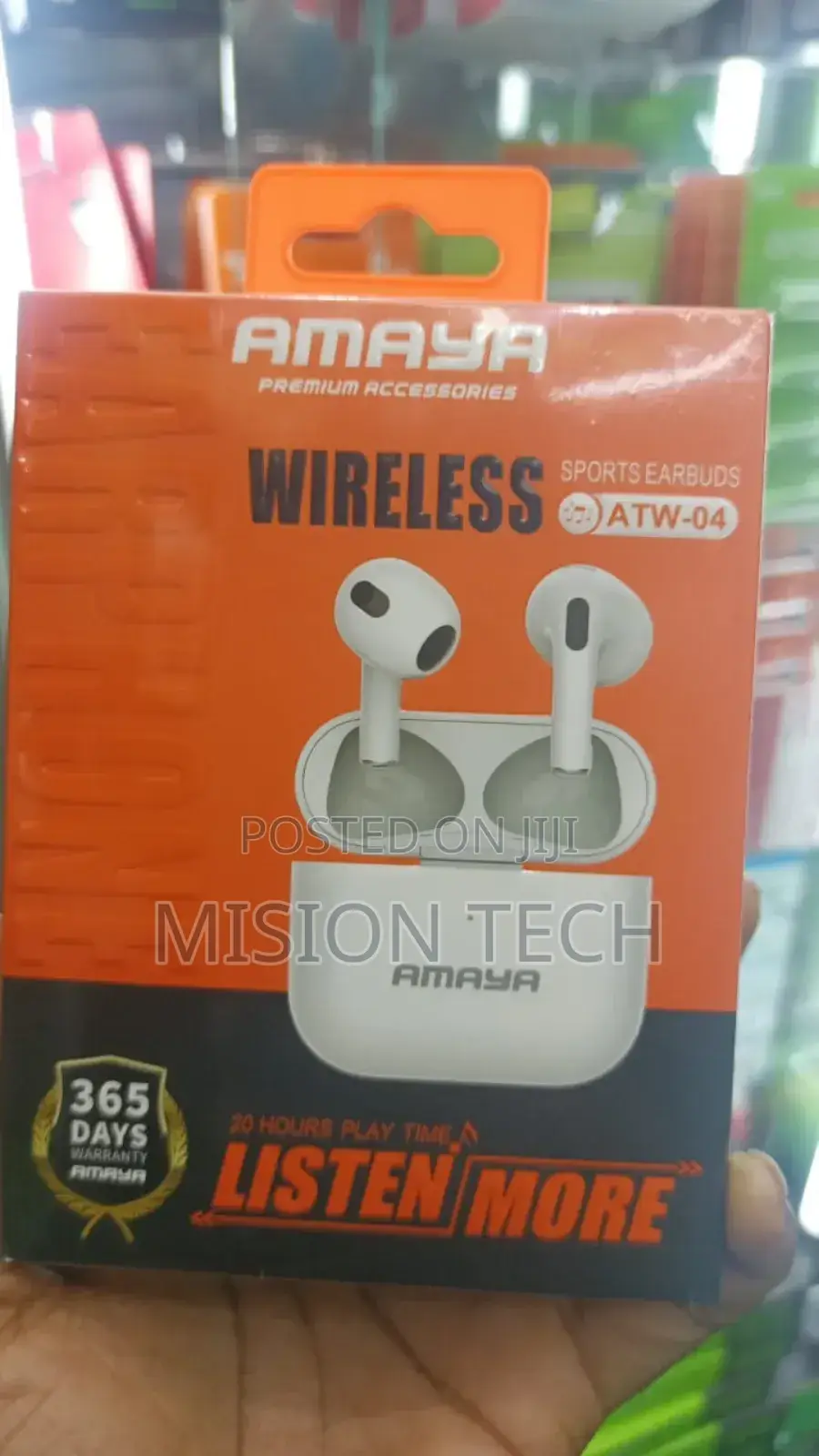 Amaya ATW-04 True Wireless Earbuds 