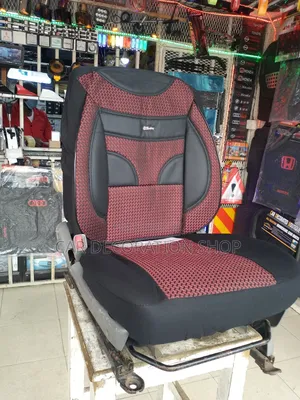 Fabric Seat Cover With Leather Finishing Design for 5seaters