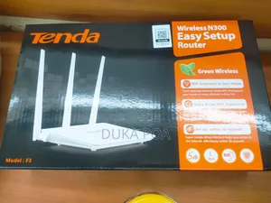 Wifi Router Tenda F3 N300 300mbps Wireless Router
