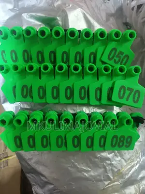 Green Broad/S Ear Tags for Sheep/Goat/Cow