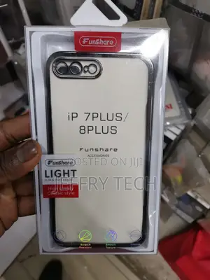8 Plus/7 Plus Clear Case With Camera Lense Protection