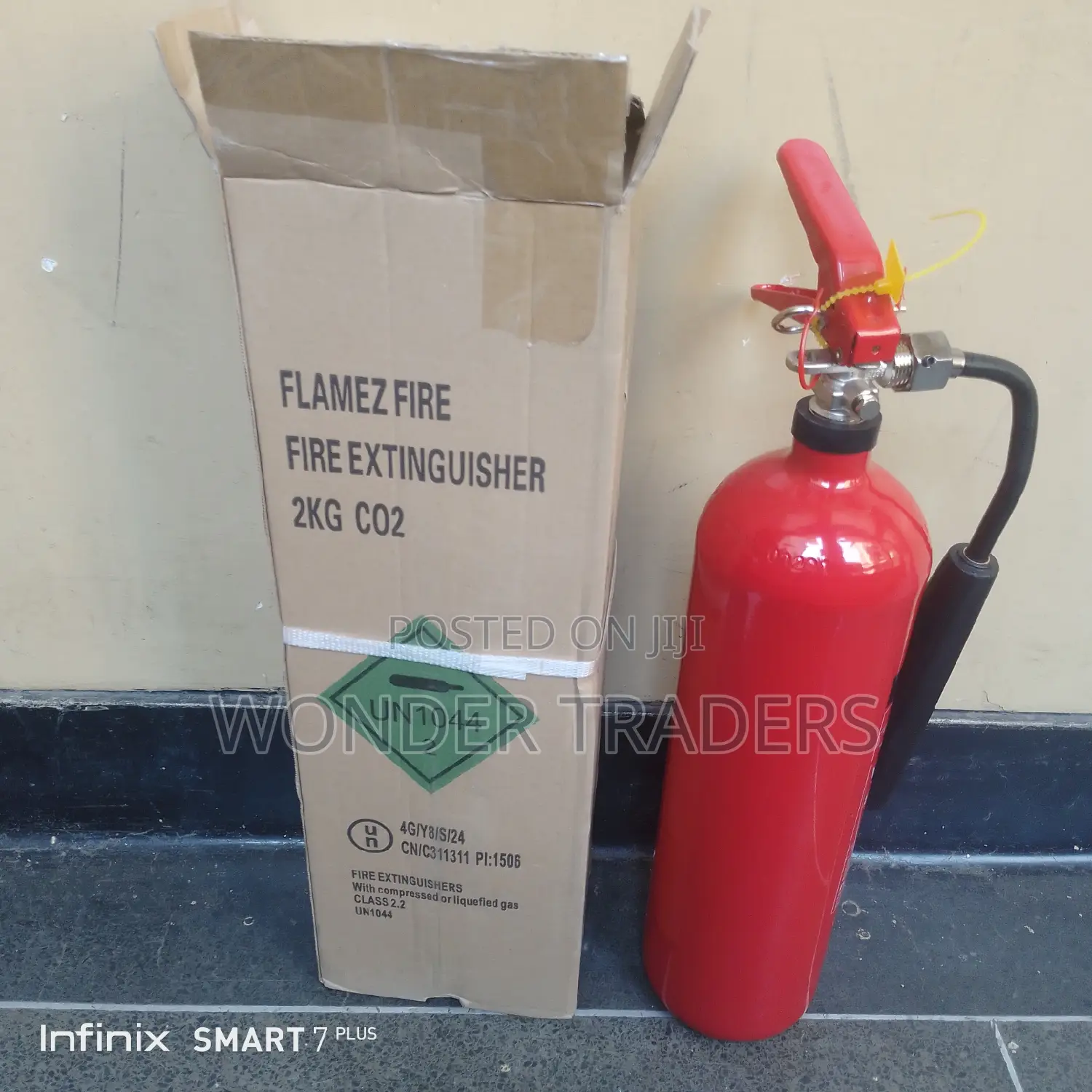 2kg Carbon Dioxide Fire Extinguisher