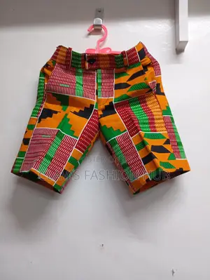 Boys Kente Shorts- Ready Made