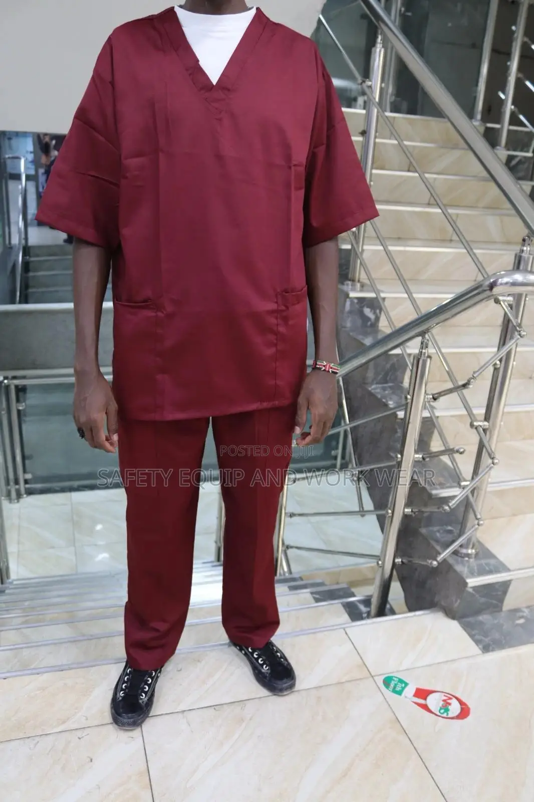 Medical Scrub Maroon