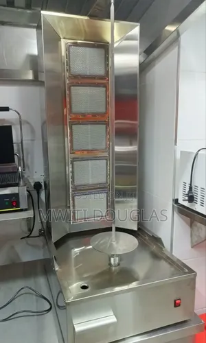Astonishing Four Burner Shawarma Machine