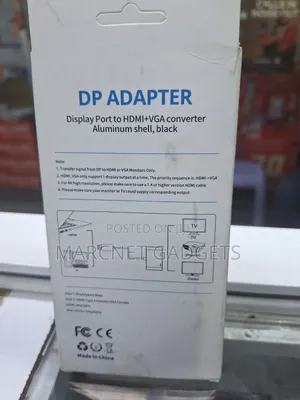 Display to VGA + Hdmi Adapter