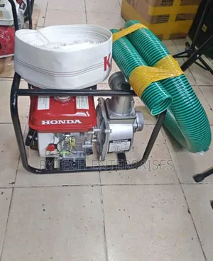 Honda 2" Water Pump, Canvas Pipe 30m