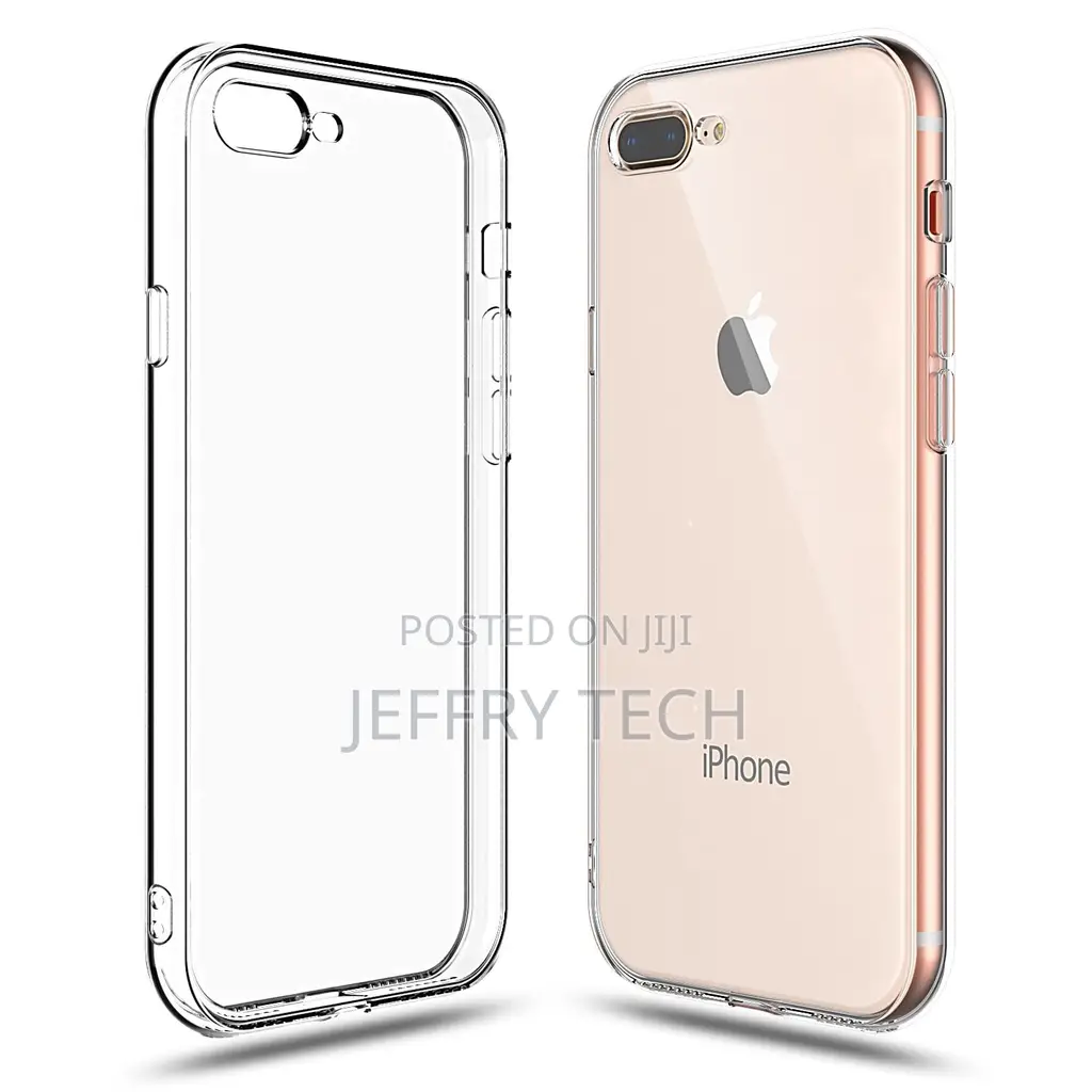 Clear Case For iPhone 8 PLUS And iPhone 7 PLUS Soft Tpu