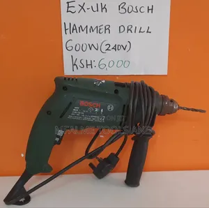 Hammer Drill Bosch 600W 240v Home Rotary EX-UK