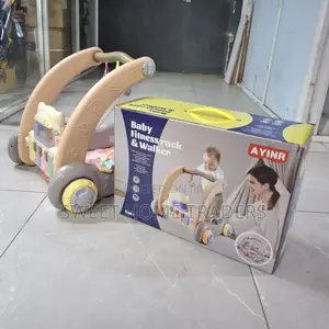 *Push Walker With Piano Playmat