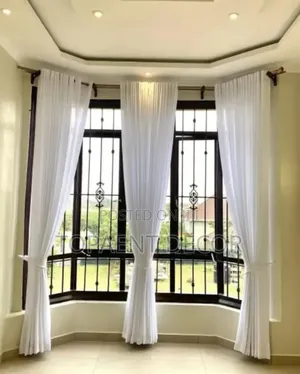 Dazzling White Eyelates Window Sheers