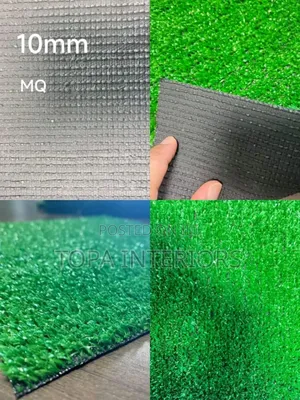 10mm Artificial Green Grass Carpets Supply Only Per Square M