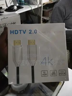 50 MTR HDMI 2.1 Fiber Optic Cable Supports at 60hz at 120hz