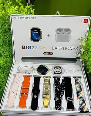 *I20 Ultra MAX Suit 10in1 Set Smart Watch