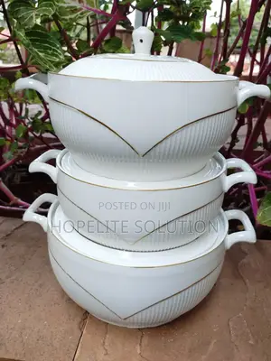 Aset of 3 Classy Ceramic Bowls