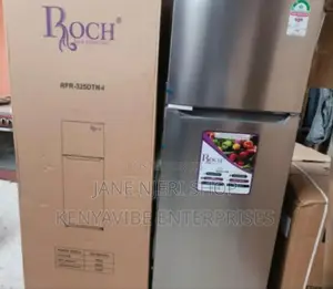 Roch 128 Litres Double Door Fridge Brand New