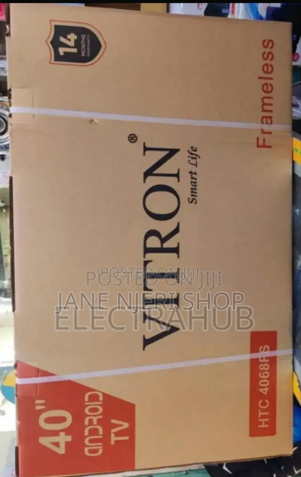 40 Inch Vitron Android Tv Frameless