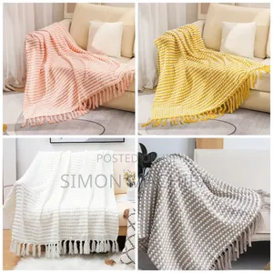 Knitted Throw Blanket