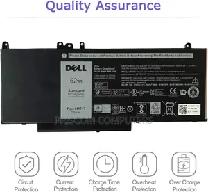 Dell Latitude E5470 E5570 6MT4T Battery