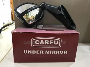 Black Side Wing View Bonnet Fender Mirror