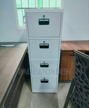 Steel Filing Cabinet With Four Drawers