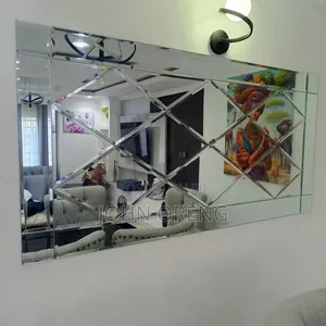 Bevaled Pattern Wall Morror