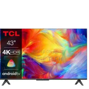 TCL 43" Inch, P635 Uhd ,Google/Android Tv,Netflix/Youtube