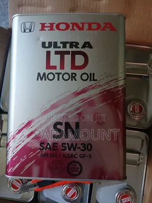 Honda 5w-30 Full Synthetic
