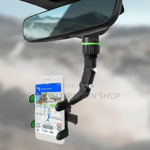 360° Rotating Rearview Phone Holder Mount