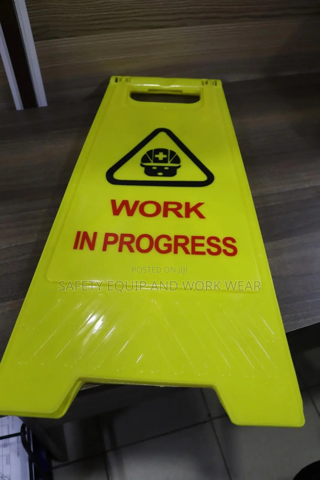 Work In Progress Signage
