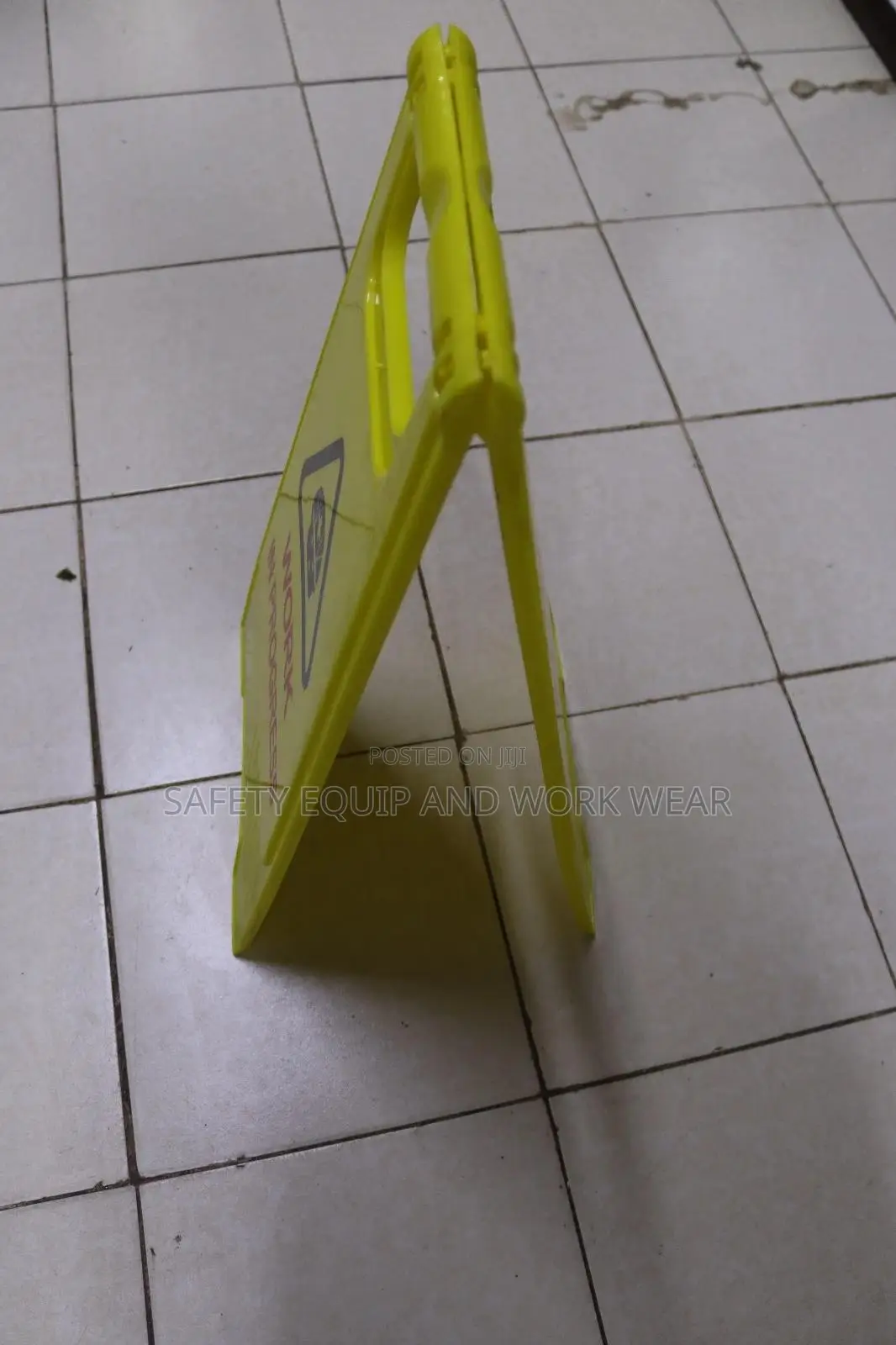 Work In Progress Safety Signage