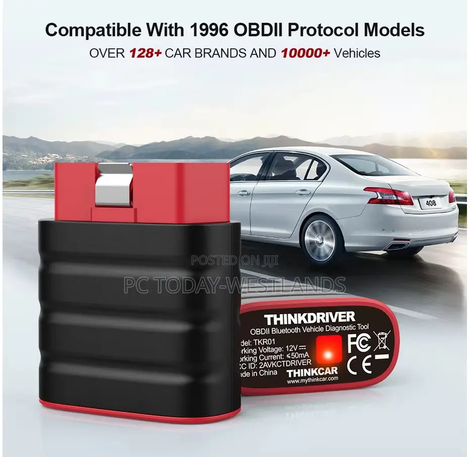 Thinkcar 2 Obd 2 Diagnostic Bluetooth Scanner All Systems